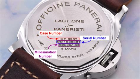 Understanding Panerai Serial Numbers: 